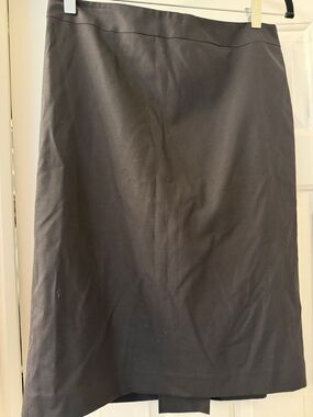 Banana Republic Black Pencil Skirt with Back Vent
